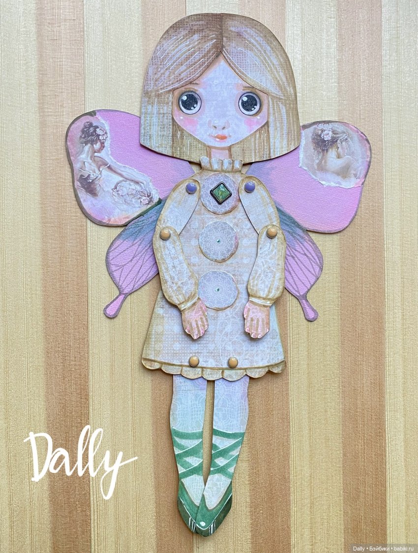 От бабочки до дракона — Авторские куклы из дерева (фото 3)