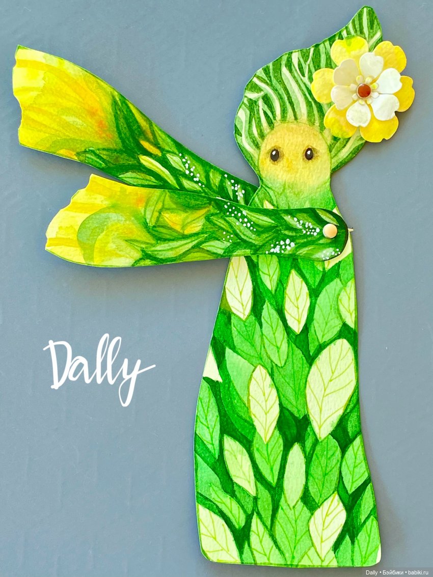 Ботаника и Галактика — Авторские куклы из дерева (фото 3)