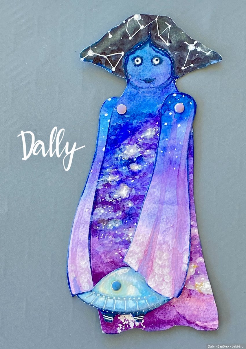 Ботаника и Галактика — Авторские куклы из дерева (фото 4)