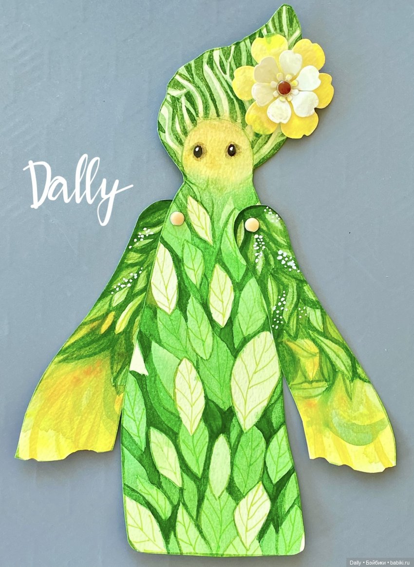 Ботаника и Галактика — Авторские куклы из дерева (фото 2)