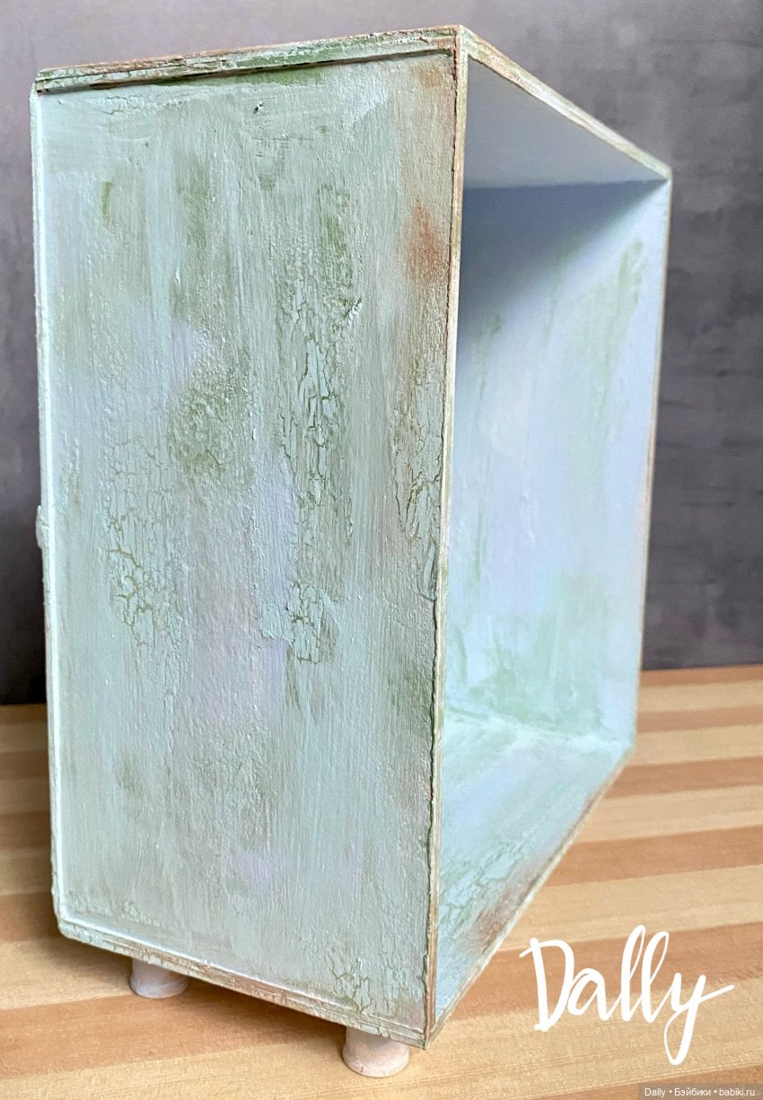 Доллбокс с цветком — Румбоксы и кукольные интерьеры: фото (фото 4)