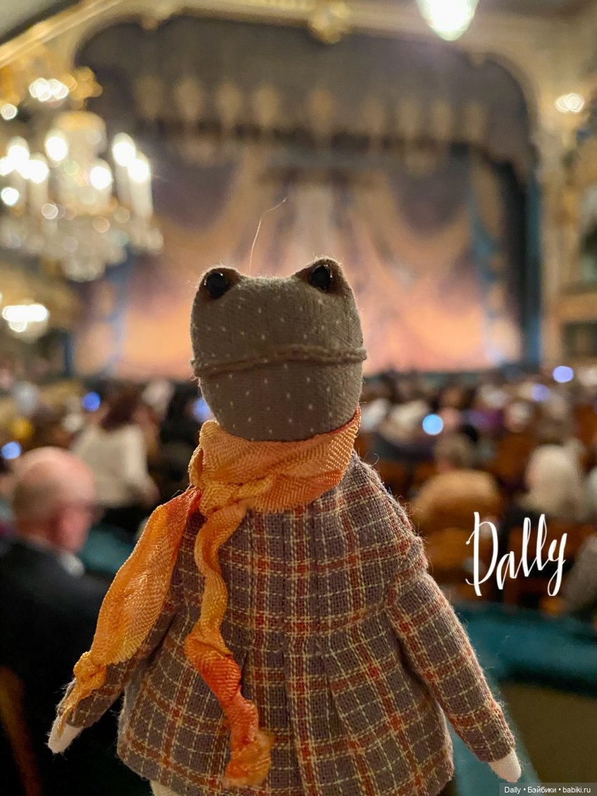 Лягушка и Петербург — Домашние фото авторских игрушек: Тедди (фото 8)