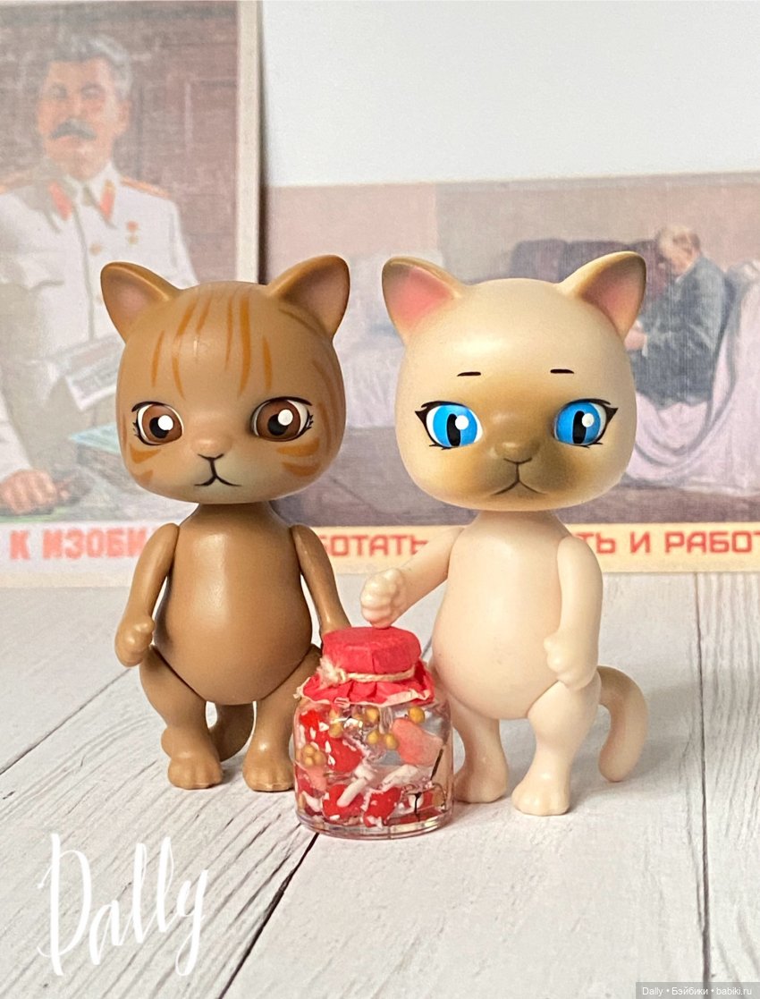 Котики — Разные шарнирные куклы (не БЖД): редкие