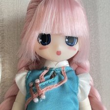 Кукла 1/6 с розовыми волосами