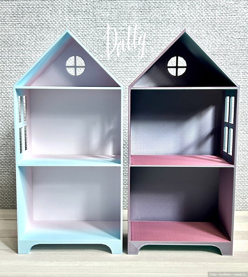 Печатные домики — Румбоксы и кукольные интерьеры: фото (фото 6)