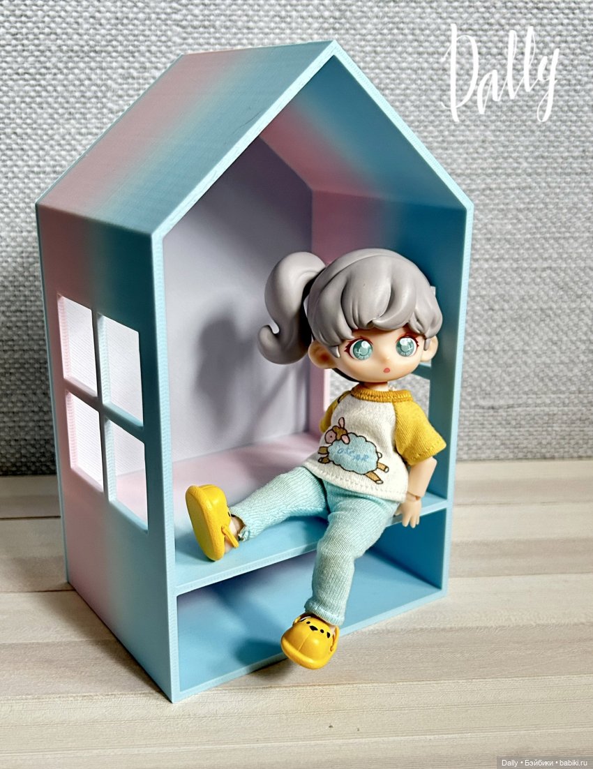 Печатные домики — Румбоксы и кукольные интерьеры: фото (фото 10)