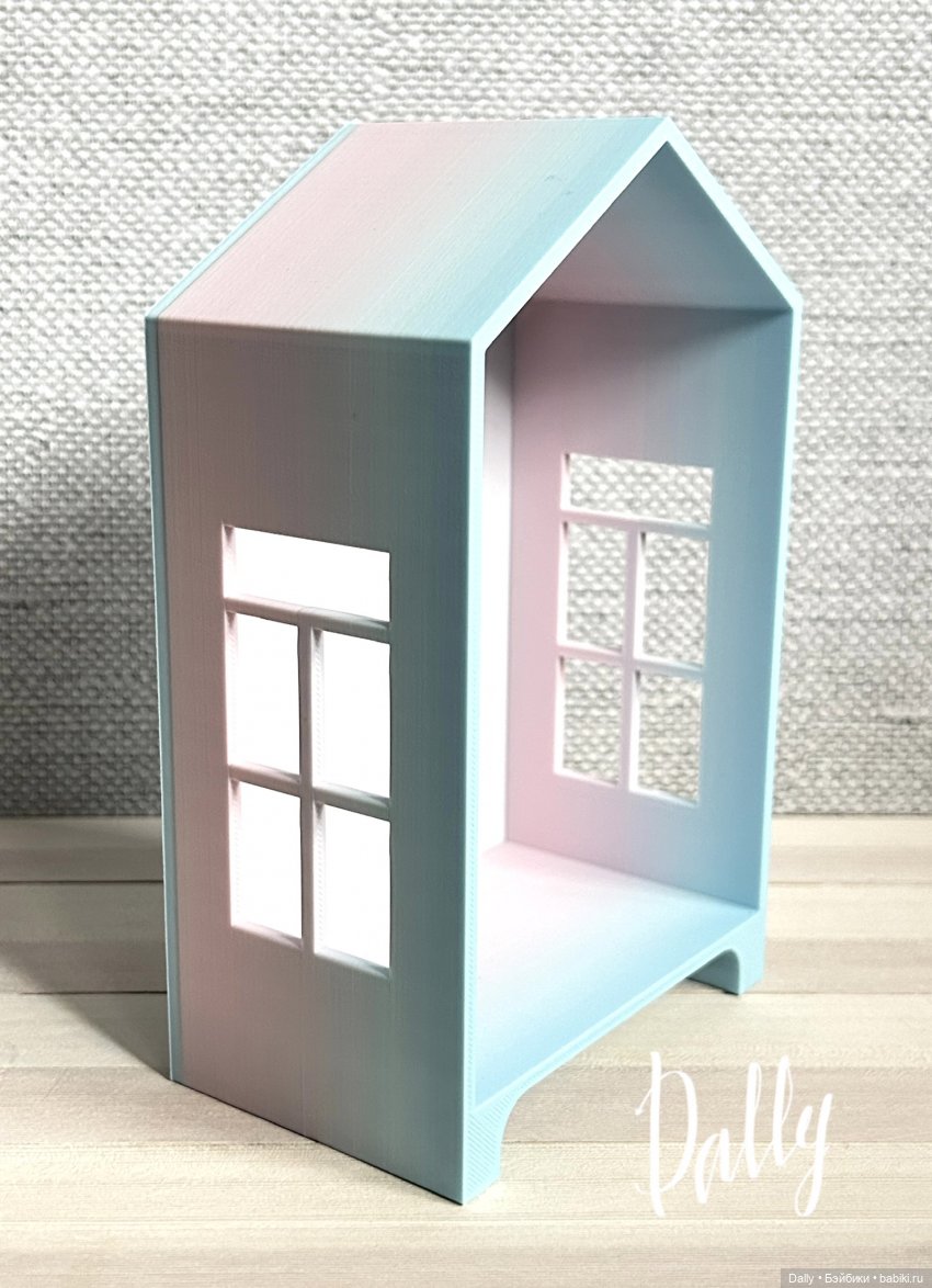 Печатные домики — Румбоксы и кукольные интерьеры: фото