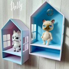 Домик мини «на стену». 3д-печать