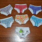 Трусишки для куклы-малышки