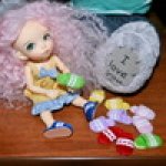 Миленьки маленькие тапочки для малышек пукифи