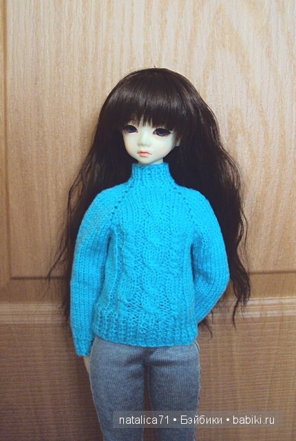 вязаная одежда для кукол-бжд от natalica71
