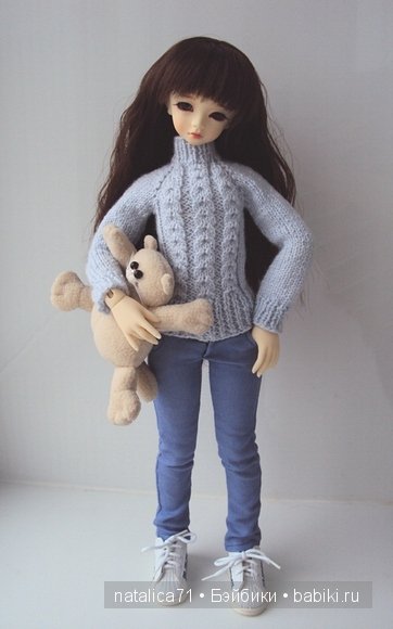 вязаная одежда для кукол-бжд от natalica71
