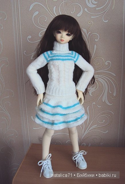 вязаная одежда для кукол-бжд от natalica71