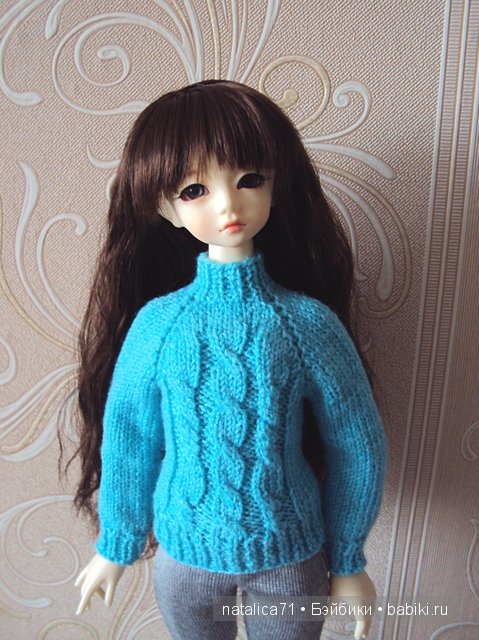 вязаная одежда для кукол-бжд от natalica71