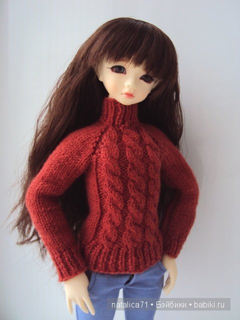 вязаная одежда для кукол-бжд от natalica71