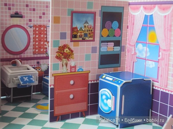 ванная, 3D пазл