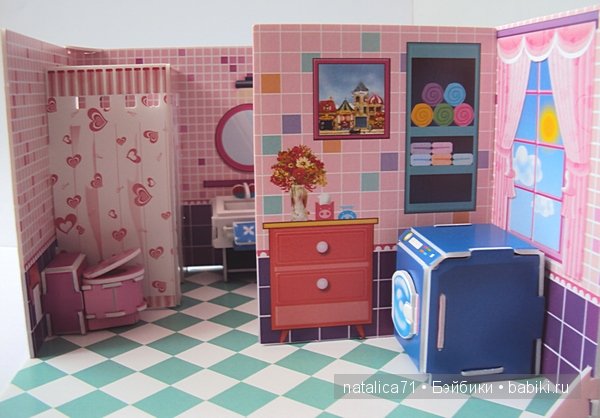 ванная, 3D пазл