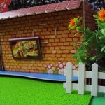 И снова 3D пазл, миниатюрные комнатки для моих кукол