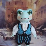Новый наряд для Лягушонка. BJD dolls.