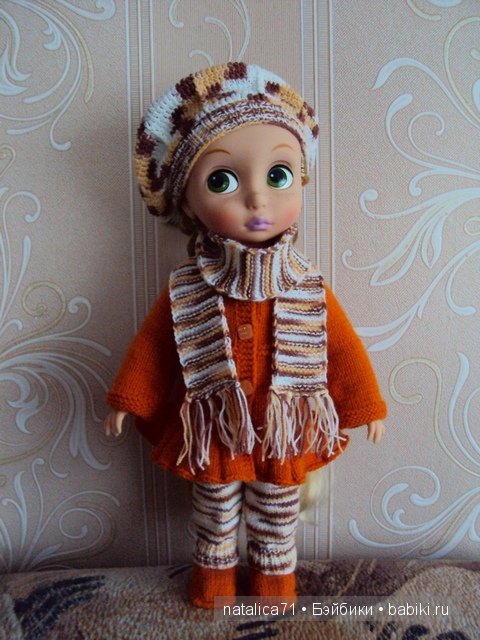 Оранжевое настроение — Одежда и обувь для кукол своими руками: фото (фото 4)