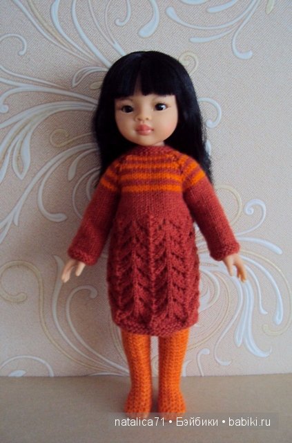 Оранжевое настроение — Одежда и обувь для кукол своими руками: фото (фото 5)