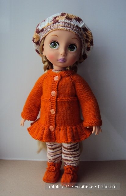 Оранжевое настроение — Одежда и обувь для кукол своими руками: фото (фото 2)