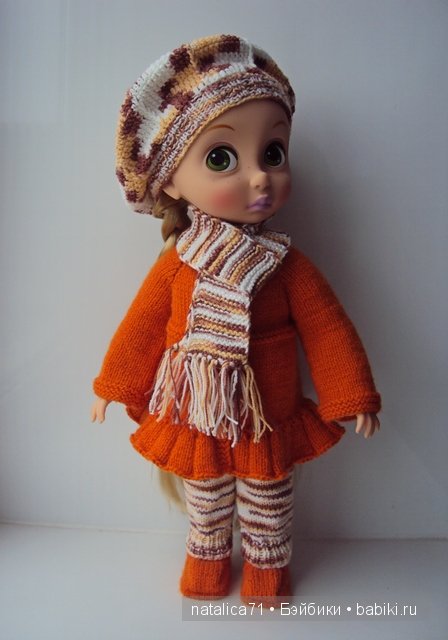 Оранжевое настроение — Одежда и обувь для кукол своими руками: фото (фото 3)