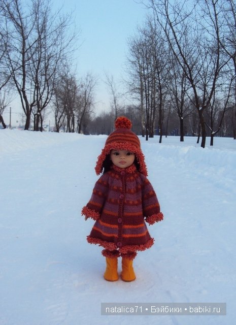 Оранжевое настроение — Одежда и обувь для кукол своими руками: фото