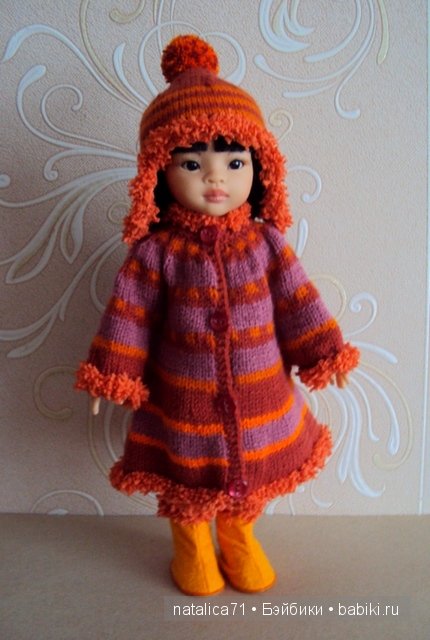 Оранжевое настроение — Одежда и обувь для кукол своими руками: фото (фото 9)