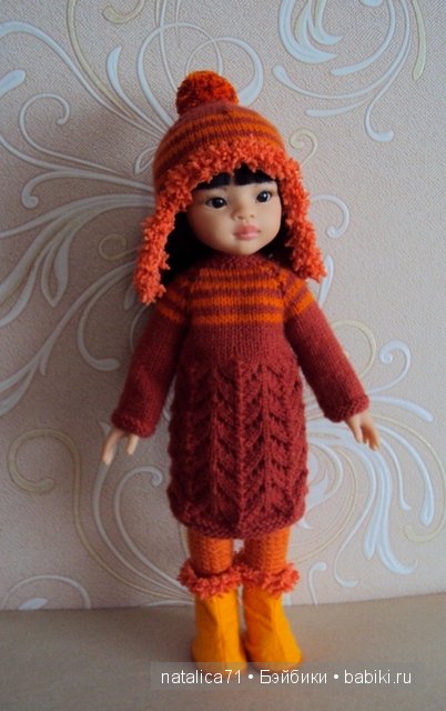Оранжевое настроение — Одежда и обувь для кукол своими руками: фото (фото 7)