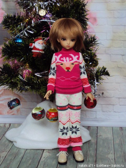 И снова носочное творчество. Предновогоднее (фото 5)