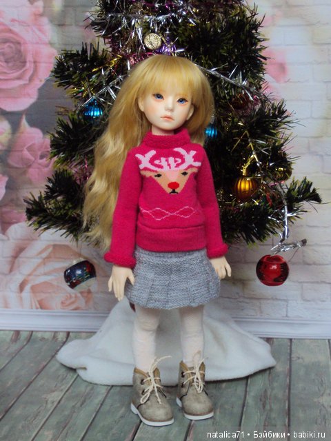 И снова носочное творчество. Предновогоднее (фото 4)