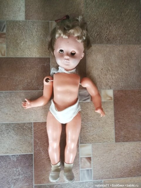 Моя неожиданная находка — Реставрация и преображение кукол: ремонт