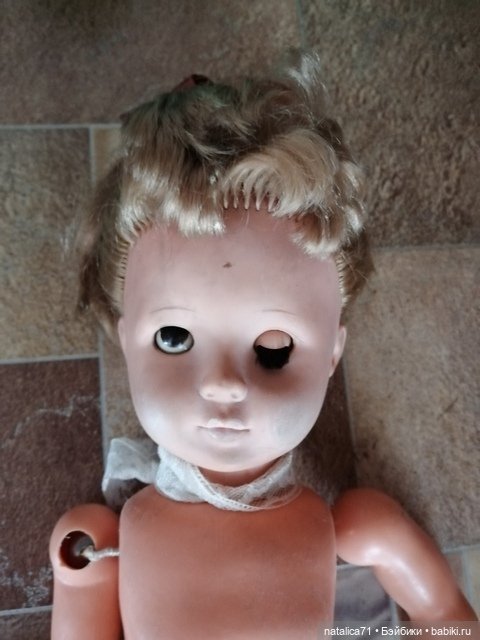 Моя неожиданная находка — Реставрация и преображение кукол: ремонт (фото 2)