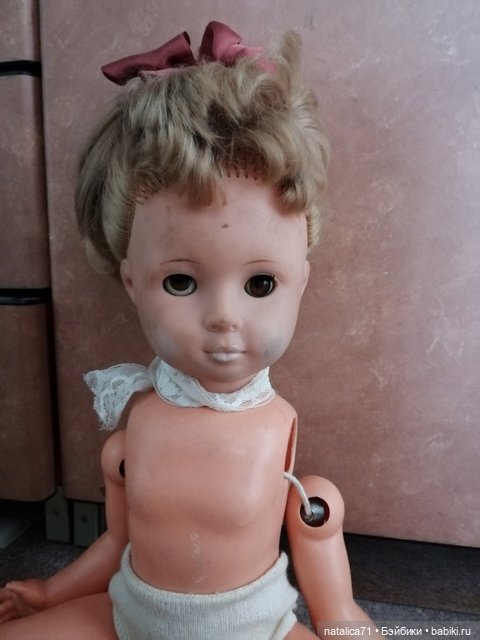 Моя неожиданная находка — Реставрация и преображение кукол: ремонт (фото 3)