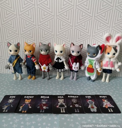 Мои котики-обормотики | Бэйбики Мои котики-обормотики — Коллекционные куклы разных авторов (Разное): редкие бренды (фото 3)