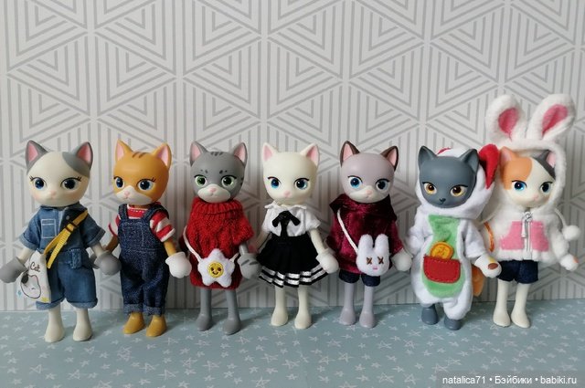 Мои котики-обормотики | Бэйбики Мои котики-обормотики — Коллекционные куклы разных авторов (Разное): редкие бренды