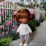 Вязаную одежду для кукол Miss Minis от LLorens