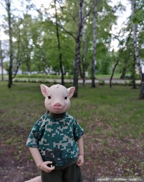 Позитивчик Хрюн | Бэйбики Позитивчик Хрюн — Коллекционные экшн (фото 2)