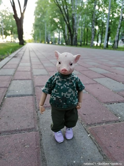 Позитивчик Хрюн | Бэйбики Позитивчик Хрюн — Коллекционные экшн (фото 3)