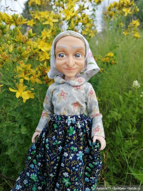 Бабушка-помощница — Игровые куклы разных производителей (Разное): редкие бренды (фото 6)
