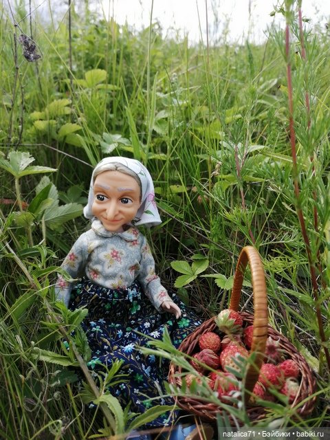 Бабушка-помощница — Игровые куклы разных производителей (Разное): редкие бренды (фото 3)
