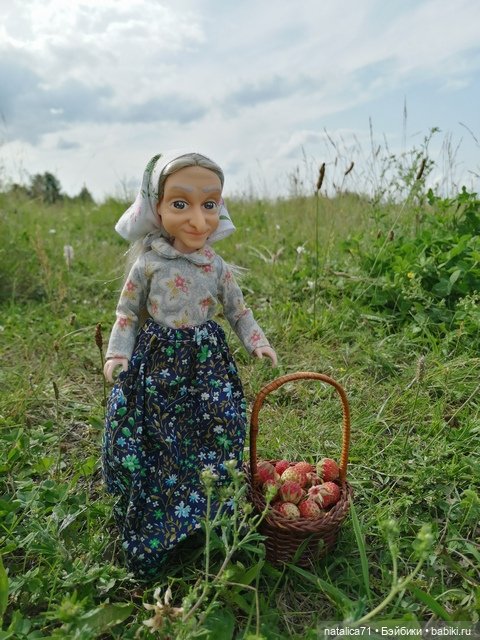 Бабушка-помощница — Игровые куклы разных производителей (Разное): редкие бренды