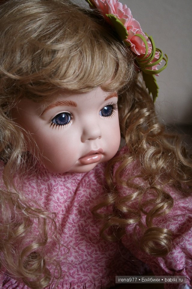 Нежная фарфоровая девочка. Молд TIBBY, Donna Rubert (фото 6)