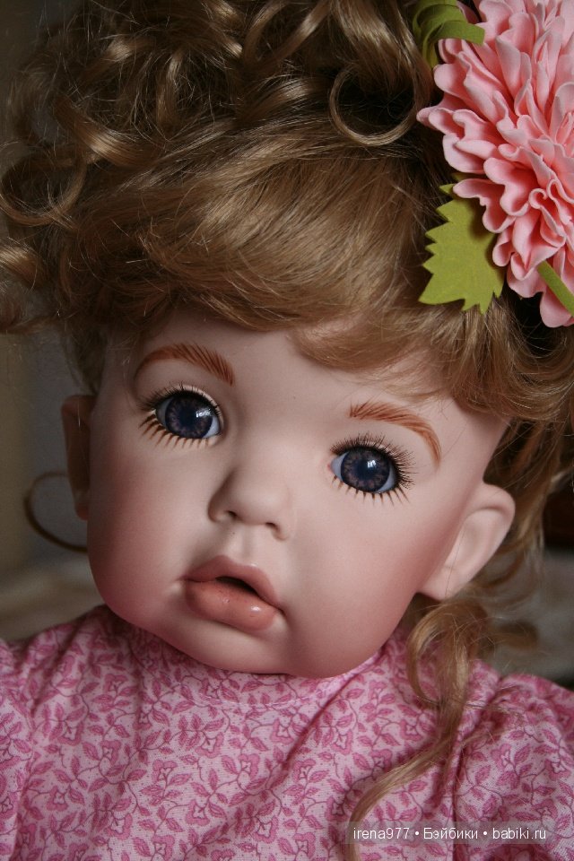 Нежная фарфоровая девочка. Молд TIBBY, Donna Rubert (фото 9)