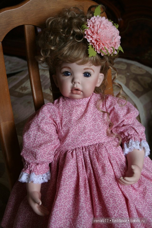 Нежная фарфоровая девочка. Молд TIBBY, Donna Rubert