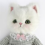 Кошка по книге японского мастера Ningbo Yingtong