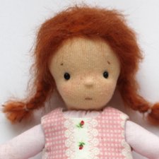 Текстильные куколки в вальдорфской технике