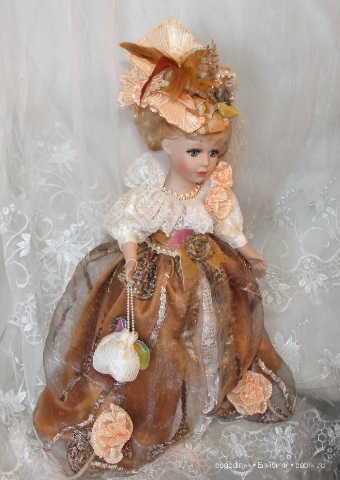 "Оливия!" - художественный образ фарфоровой куколки, навеянный Шекспиром (фото 6)
