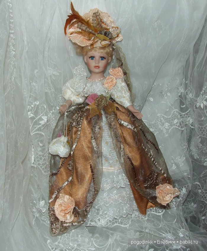 "Оливия!" - художественный образ фарфоровой куколки, навеянный Шекспиром (фото 2)